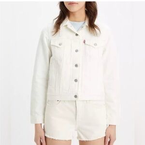 Levi's Women's Off-White Denim Jacket